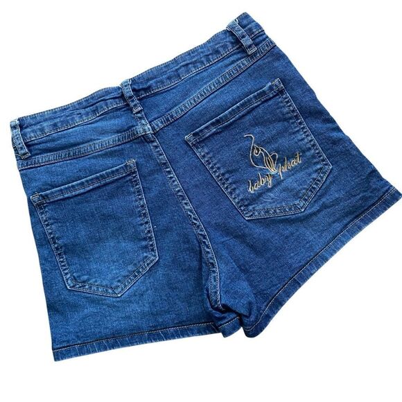 Women's Baby Phat Denim Shorts Size S/P - Picture 2 of 9